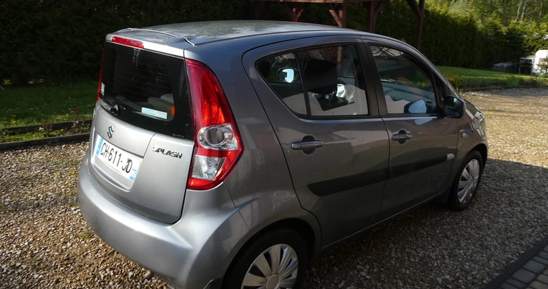 Suzuki Splash cena 21900 przebieg: 70299, rok produkcji 2012 z Boguchwała małe 154